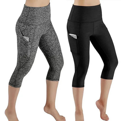 Women's High Waist Sports Leggings with Pocket