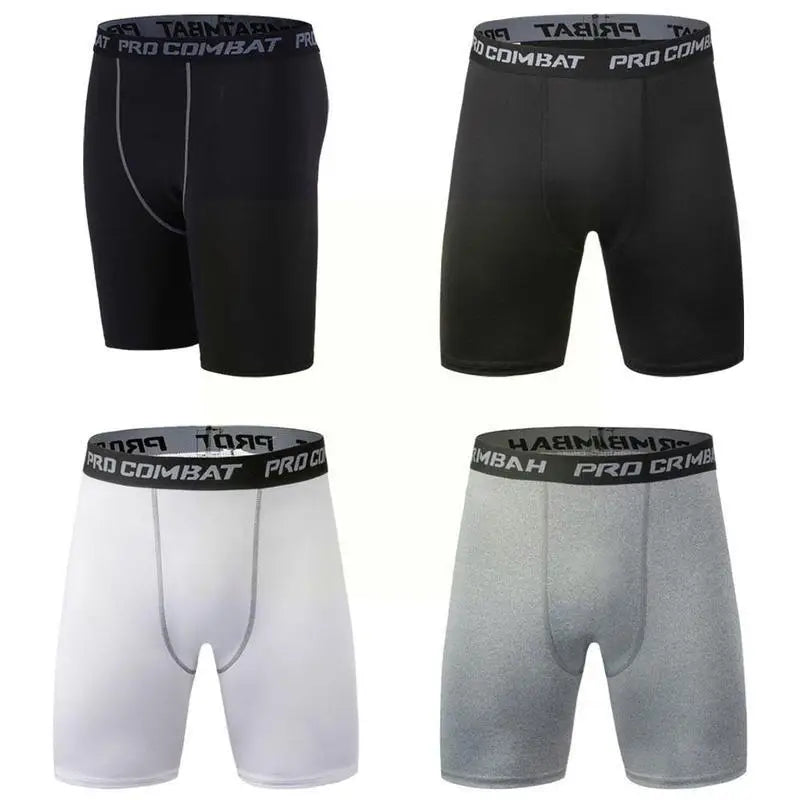 Men's Quick-Dry Compression Shorts For Fitness, Running, Training