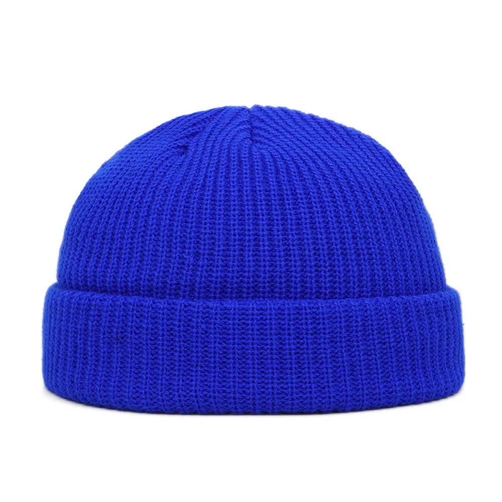 Casual Knit Beanie for Men, Women