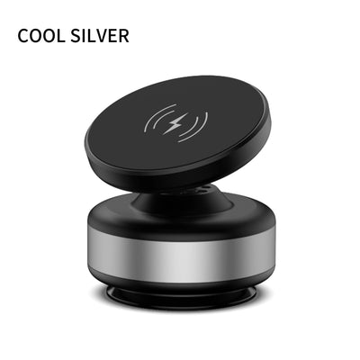 Wireless Phone Holder w/ 15W Magnetic Charger & Suction Holder