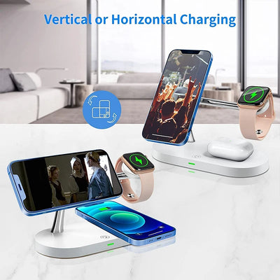 3 in 1 Wireless Charging Stand For iPhone, Apple Watch and Air Pods