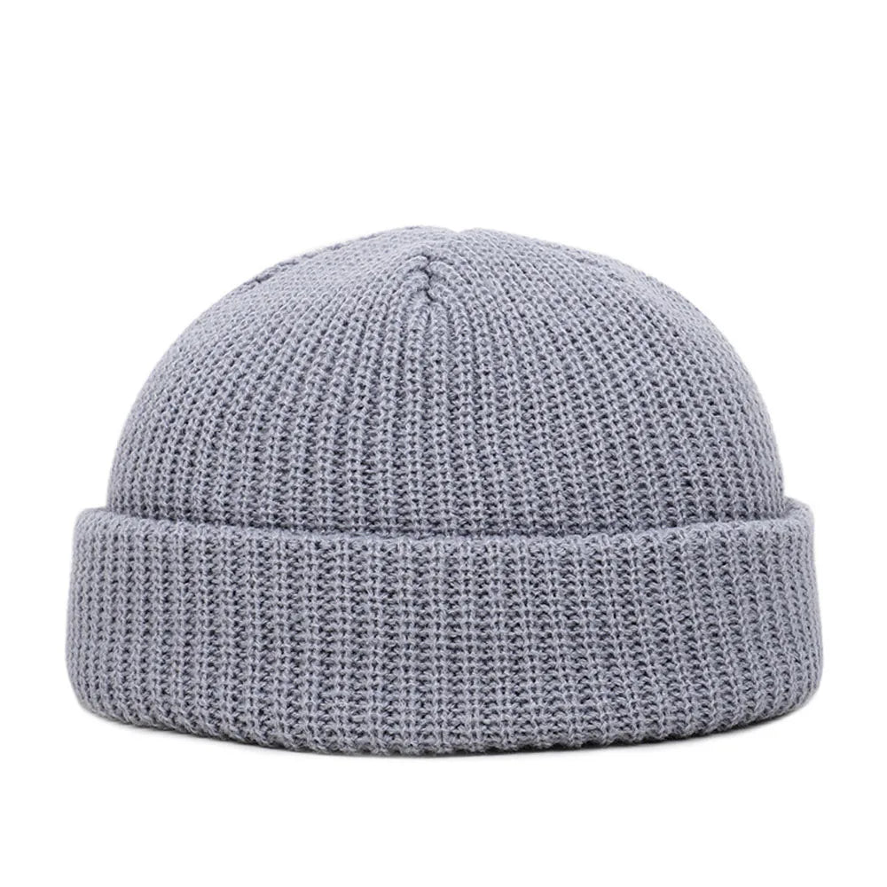 Casual Knit Beanie for Men, Women