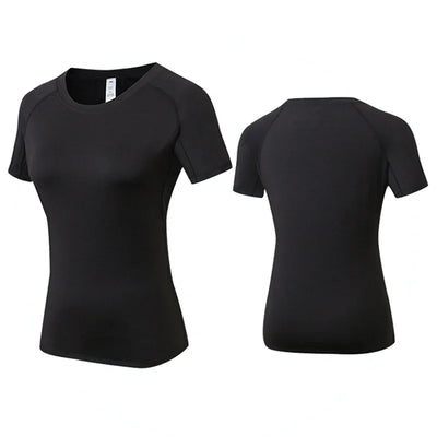 Women's Compression Short Sleeve Quick Dry Shirt