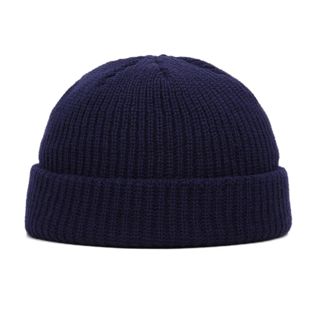 Casual Knit Beanie for Men, Women