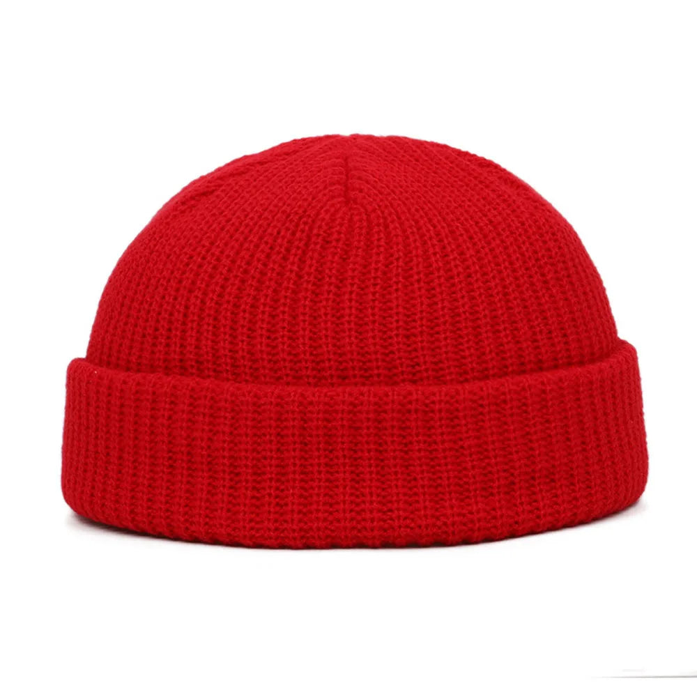 Casual Knit Beanie for Men, Women