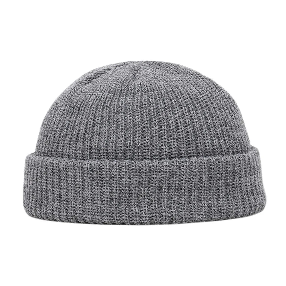 Casual Knit Beanie for Men, Women